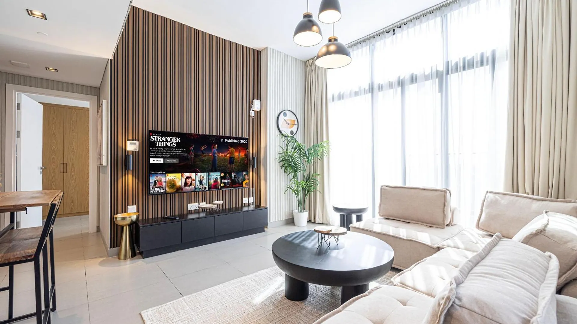 Ferienwohnung Luxury 1Br Penthouse With Skyviews Schardscha
