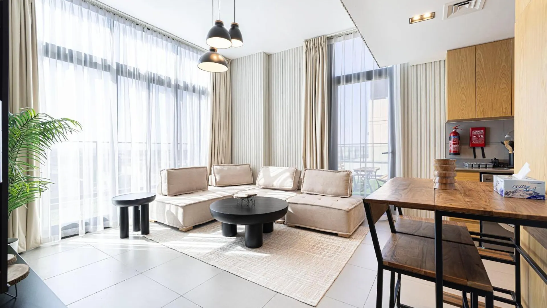 Ferienwohnung Luxury 1Br Penthouse With Skyviews Schardscha Apartment